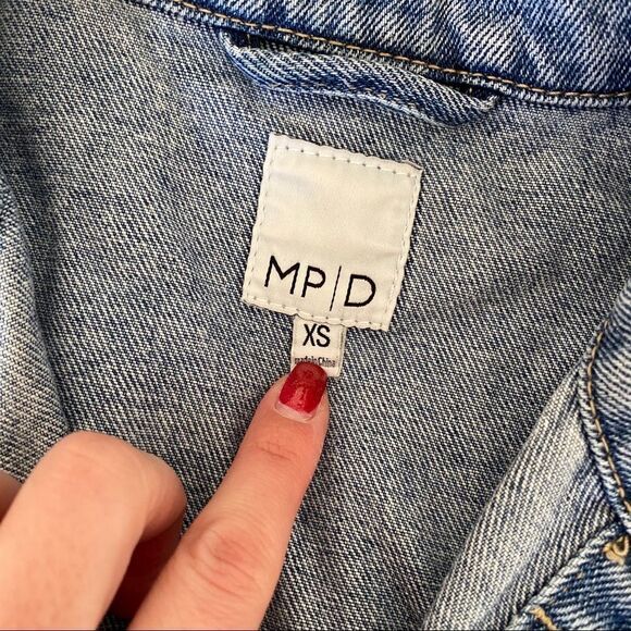 MinkPink Patched Denim Jacket - Picture 10 of 14